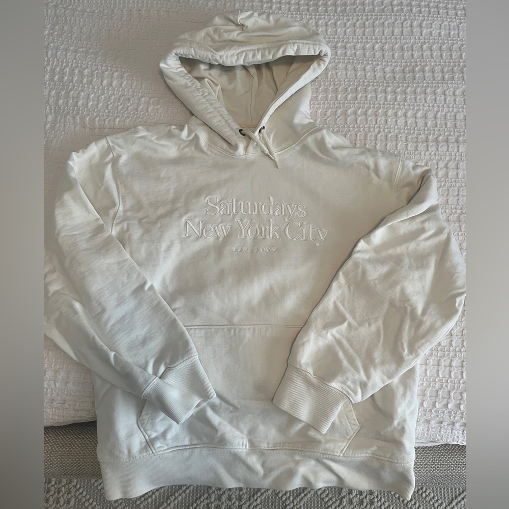 Saturdays New York City Cream Hoodie